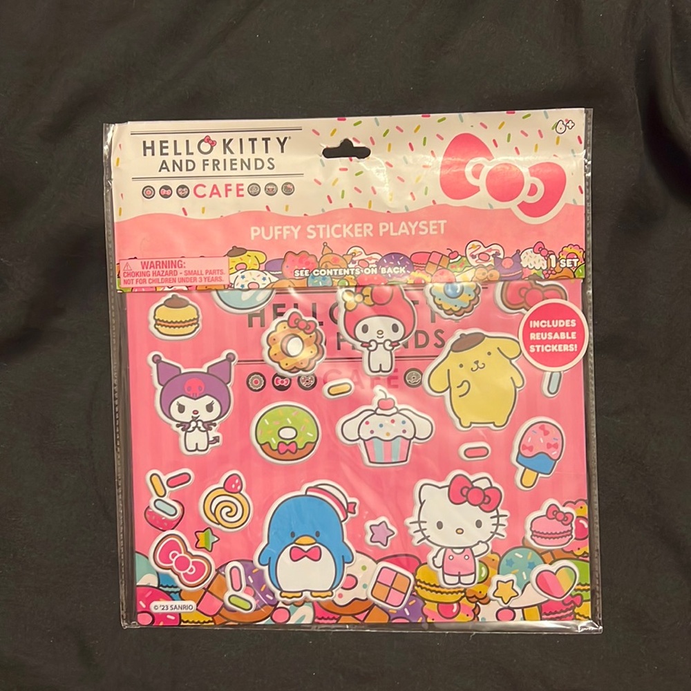 NWT Hello Kitty® Puffy Stickers Playset